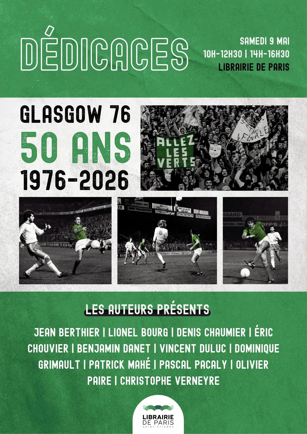 Dédicaces spéciales finale Mai 76 !