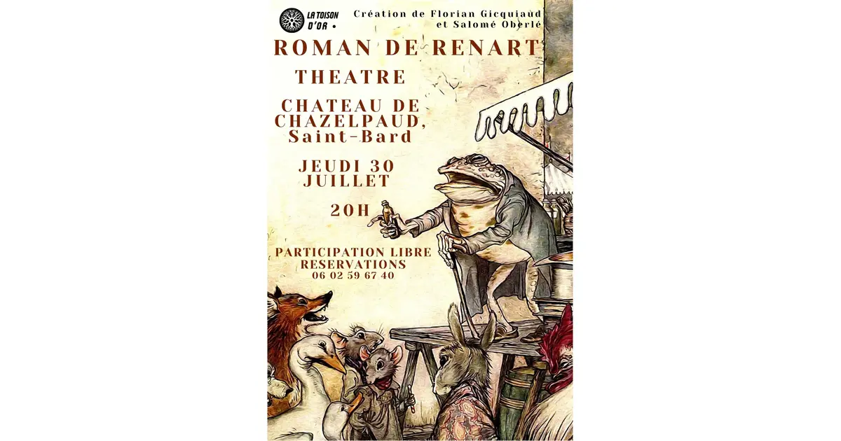 Roman de Renart, spectacle solo