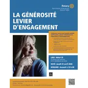 La générosité levier d'engagement à Andernos les Bains