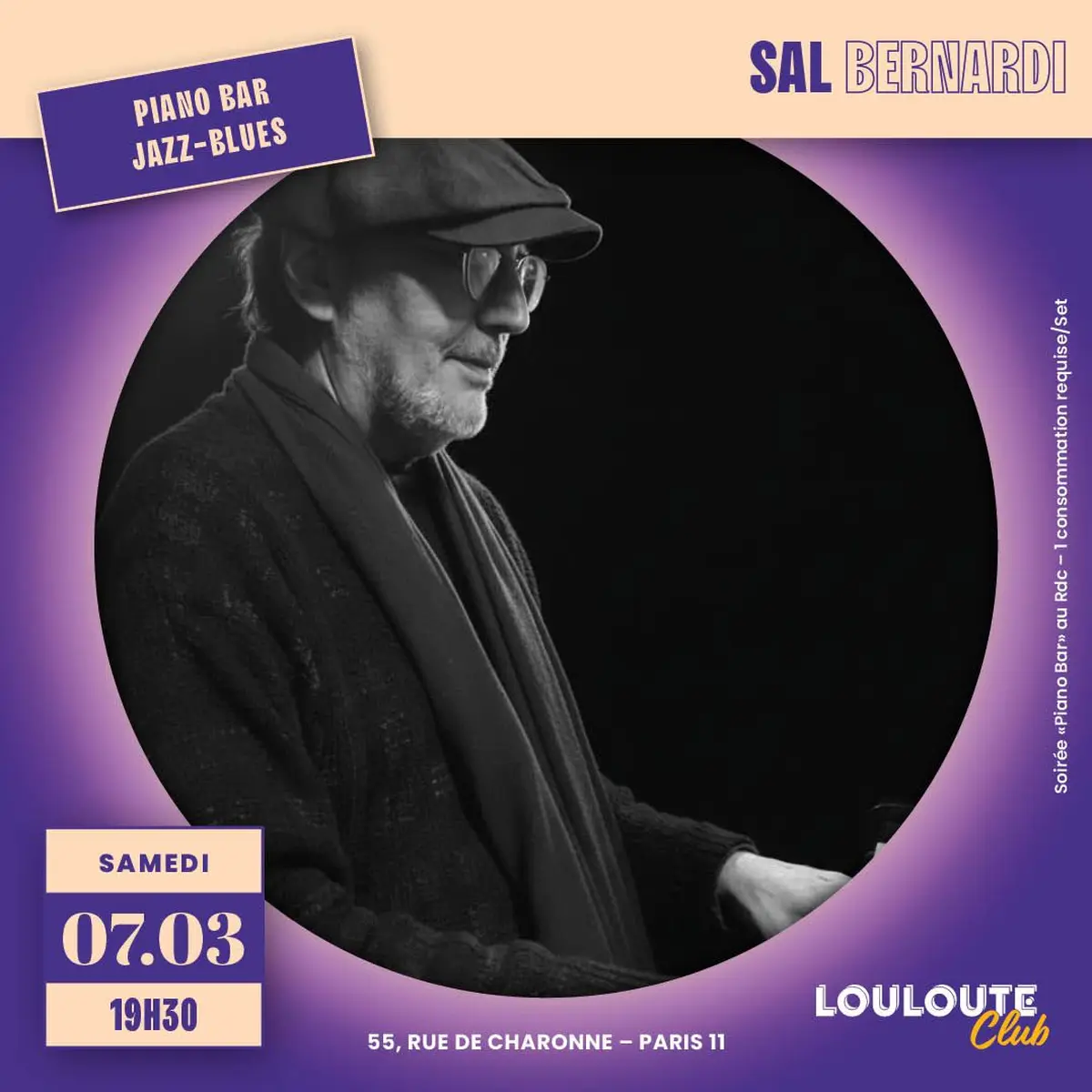 Sal Bernardi - Soirée Piano Bar (Jazz /Blues)