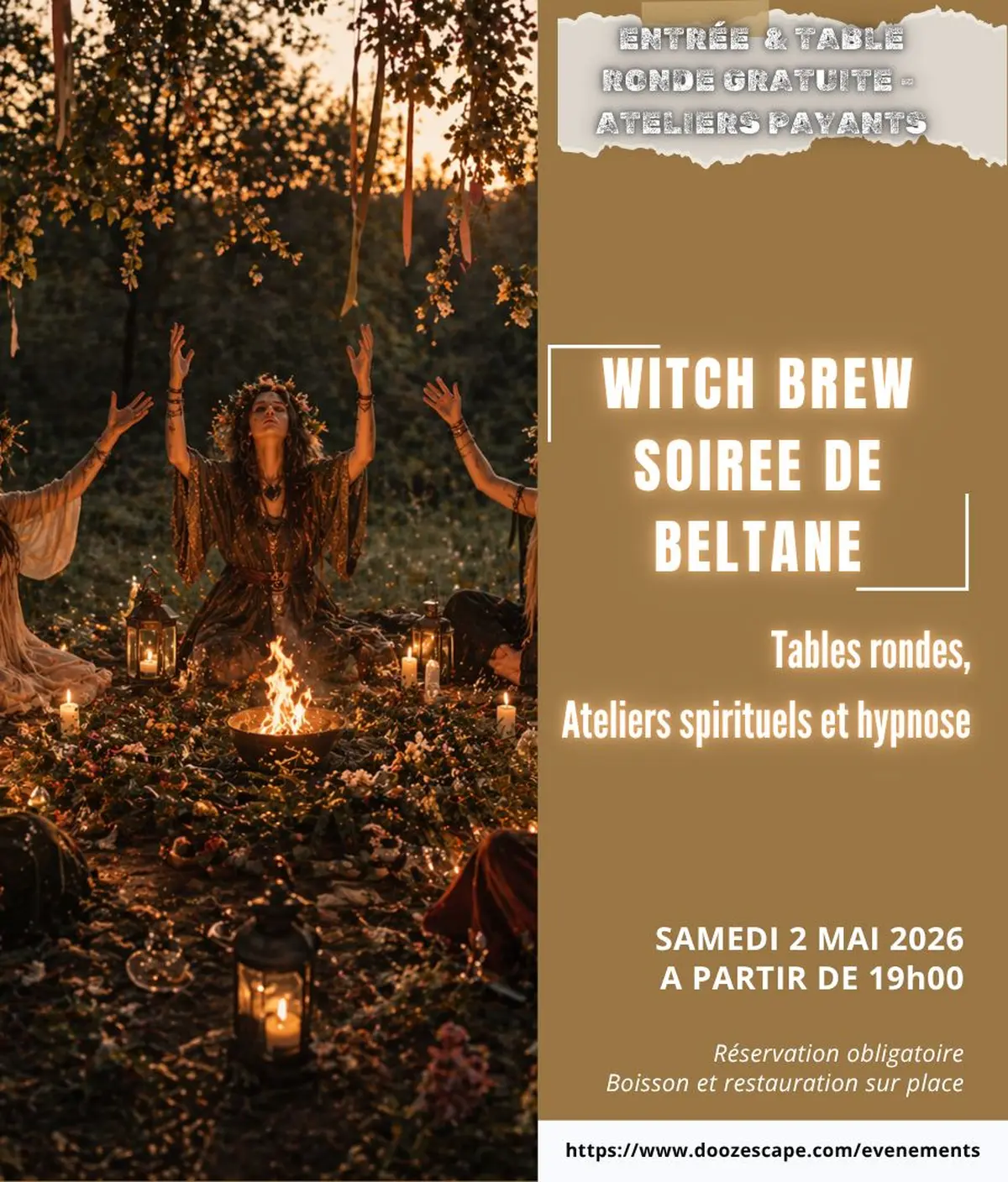 Witch Brew - Spéciale Beltane au Malleus