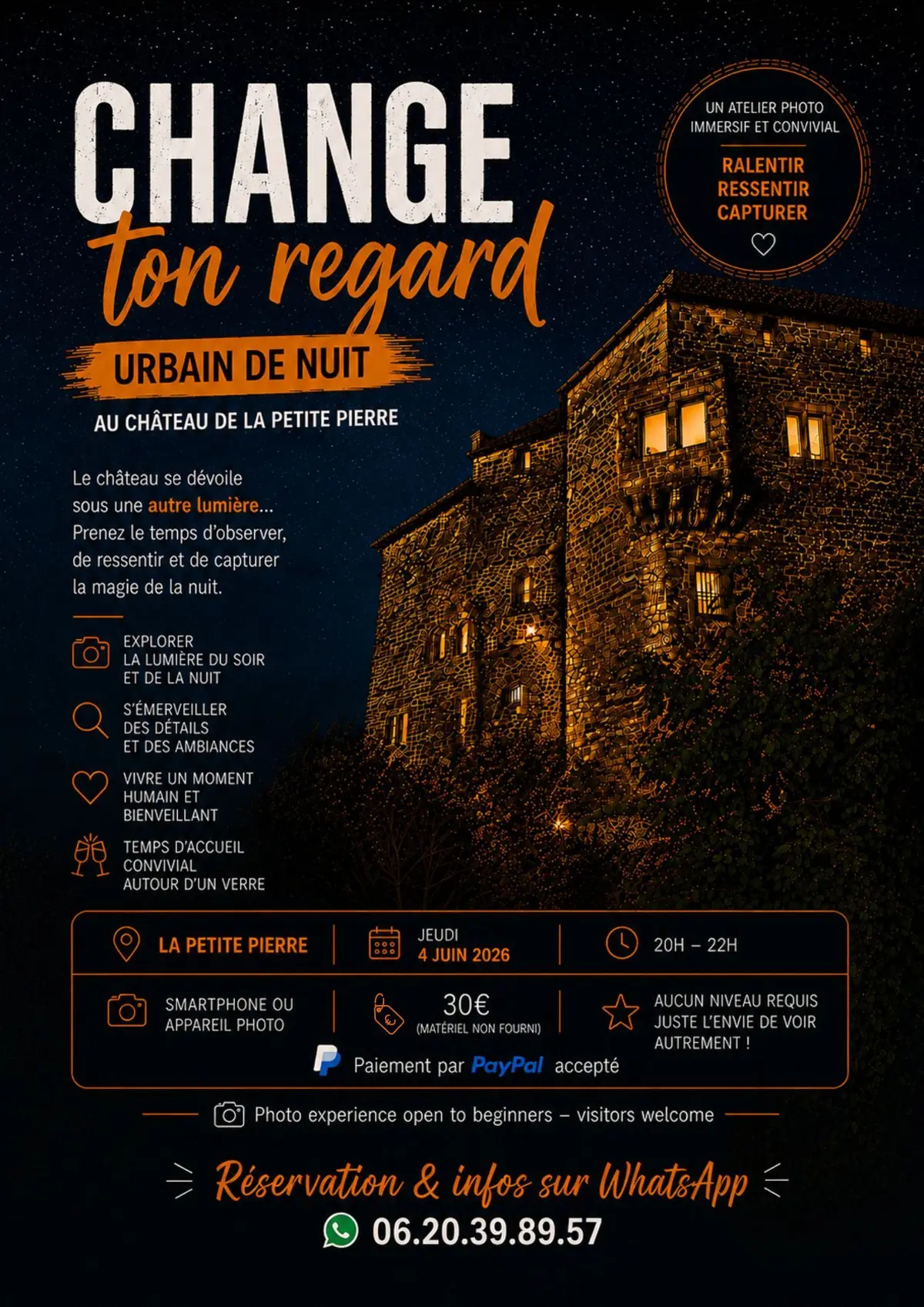 Urbain de nuit – Change ton regard