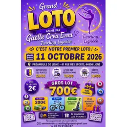 Premier loto du Twirling Lignéen 