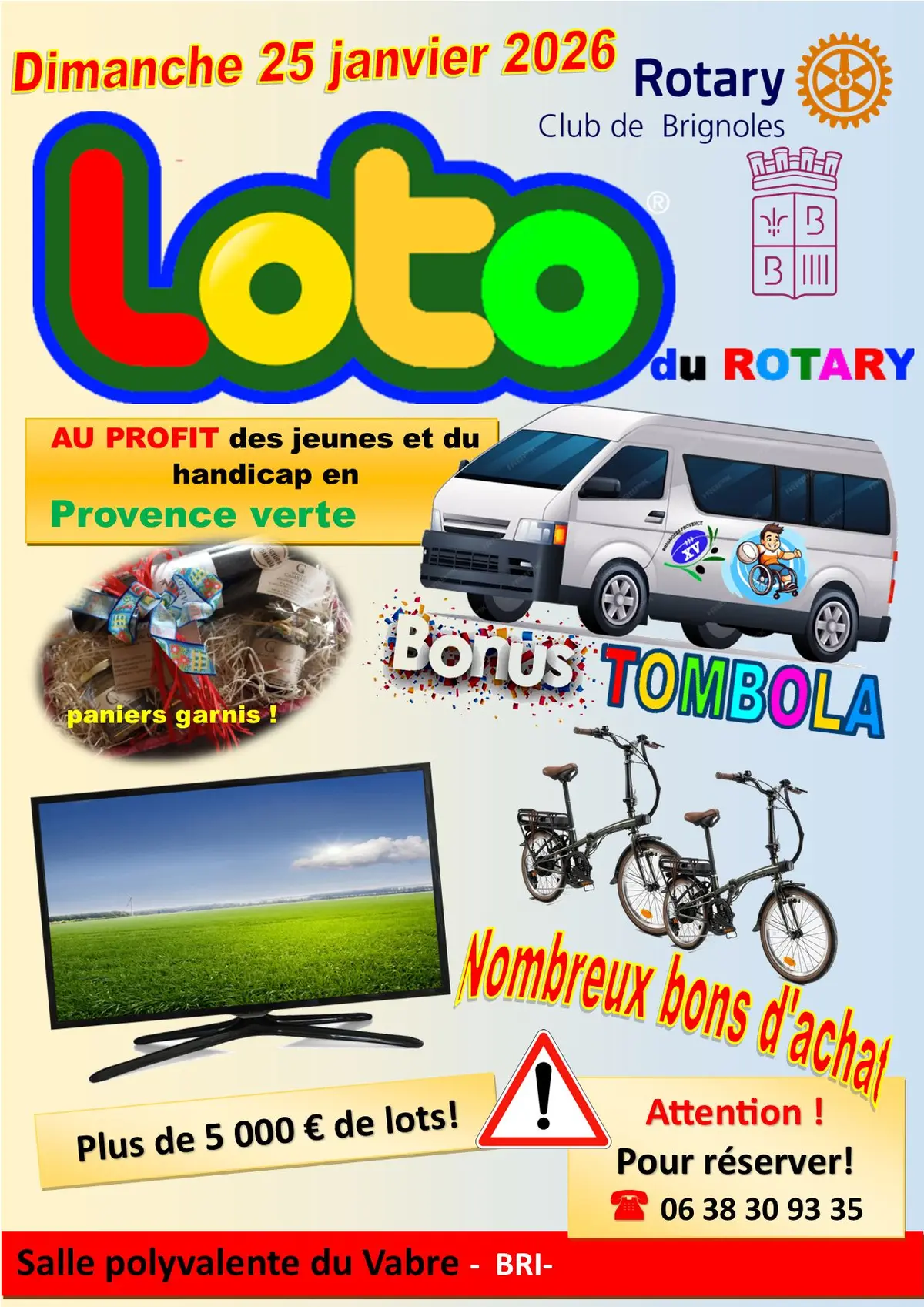 Loto du Rotary club de Brignoles