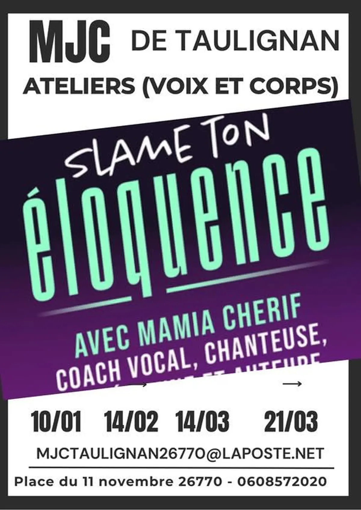 Slame ton éloquence