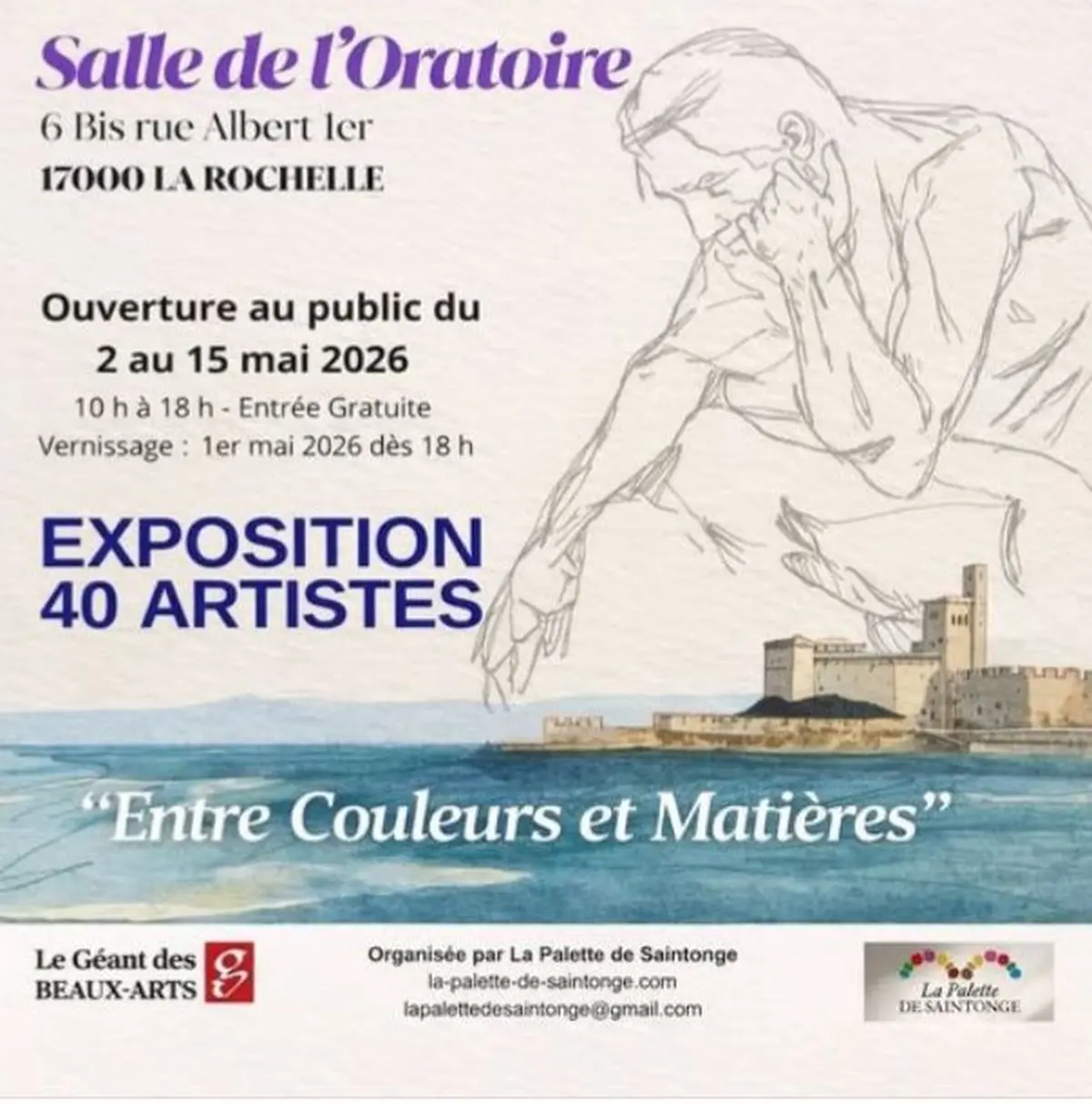 Exposition Entre couleurs et matières
