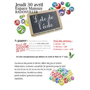 Loto de l'école
