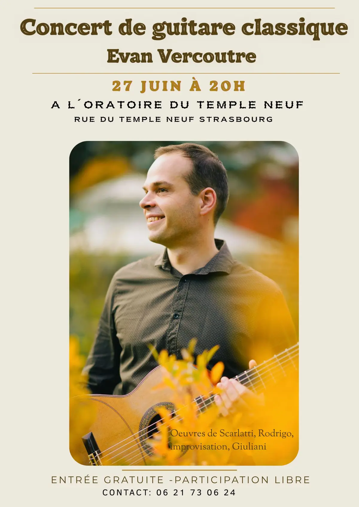 Concert de guitare classique
