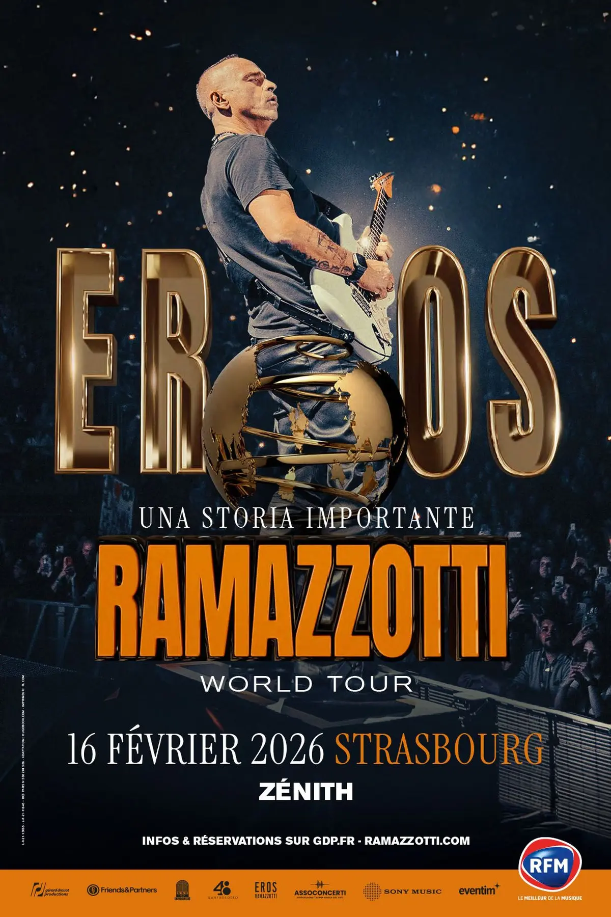 Eros Ramazzotti Una storia importante World Tour 2026