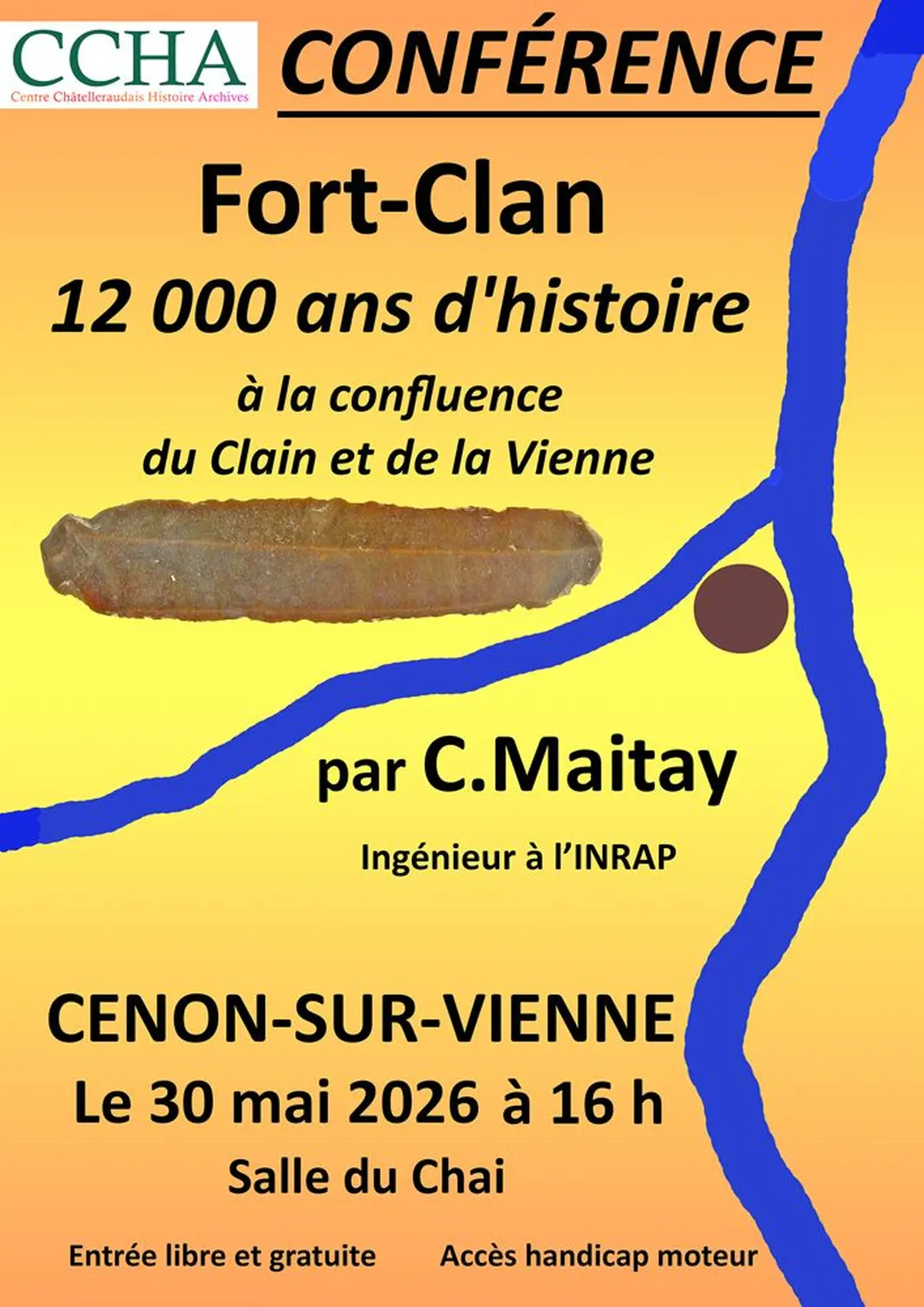 Fort-Clan à Cenon sur Vienne 12 000 ans d'histoire 