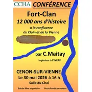 Fort-Clan à Cenon sur Vienne 12 000 ans d'histoire 