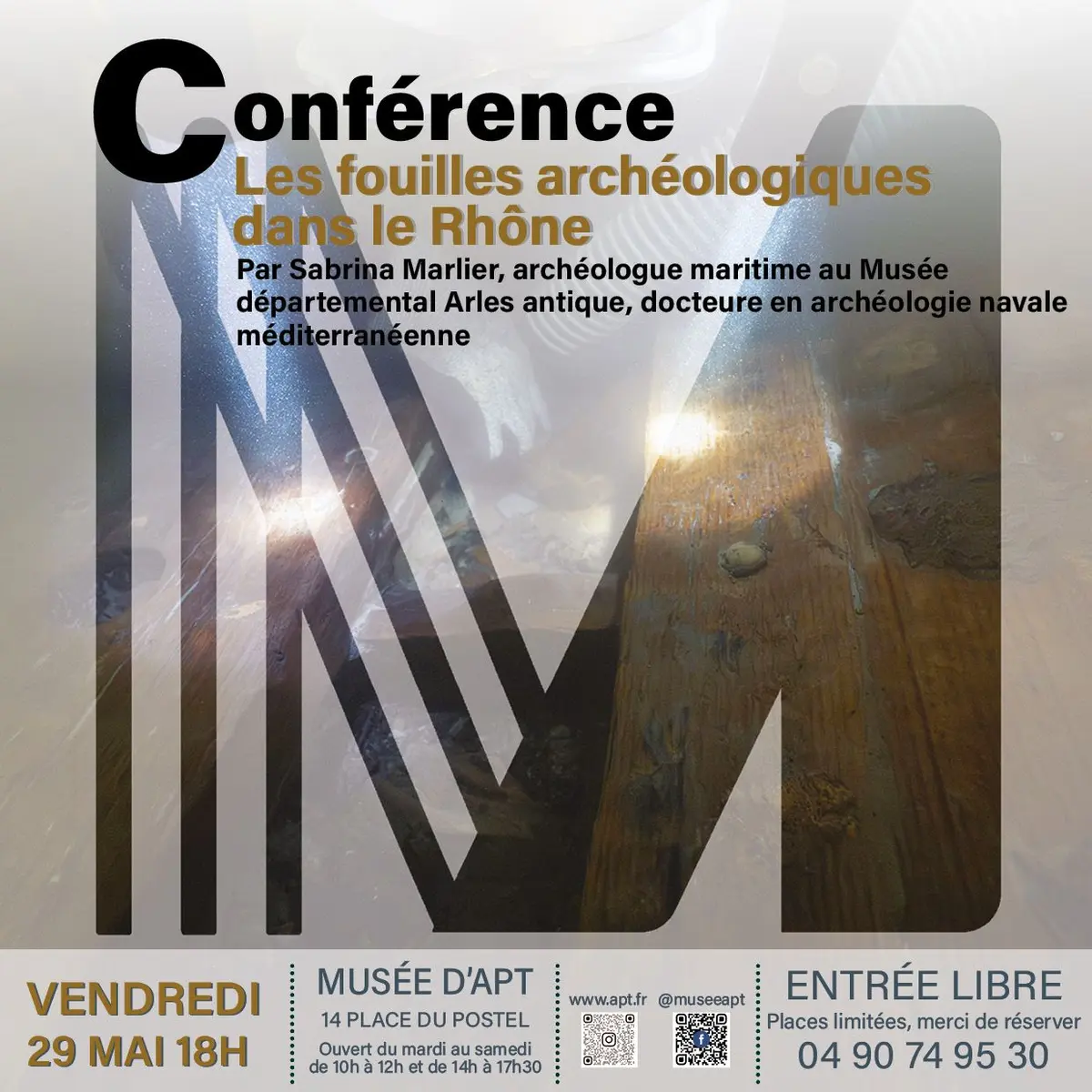 Les fouilles archéologiques dans le Rhône 