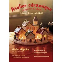 Atelier brunch céramique Noël &copy; Angéline Dubois