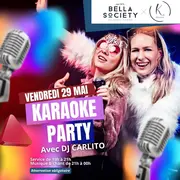 Soirée karaoké le 29 Mai - Bella Society