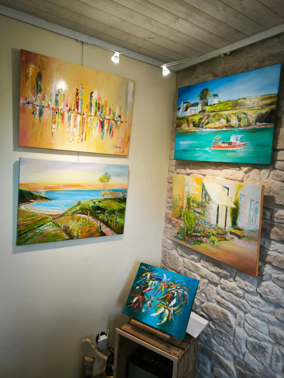 Exposition de tableaux 