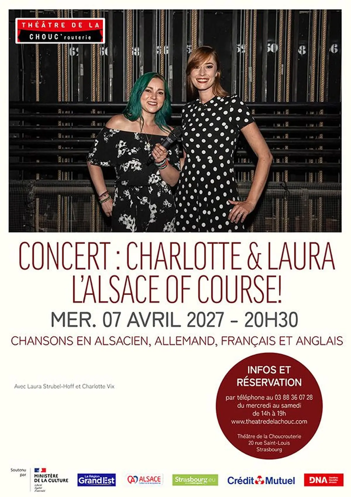 Concert : Charlotte Vix et Laura Strubel - L'Alsace of course !