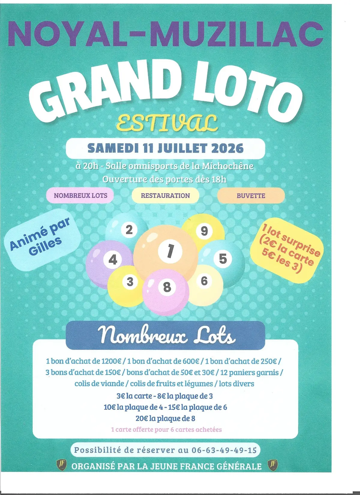 Grand loto estival