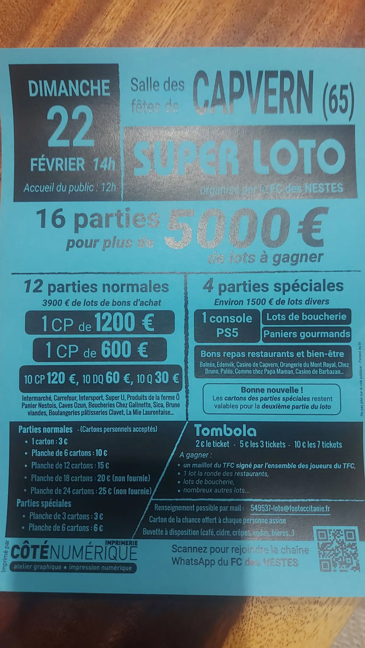 Super Loto du FC NESTES