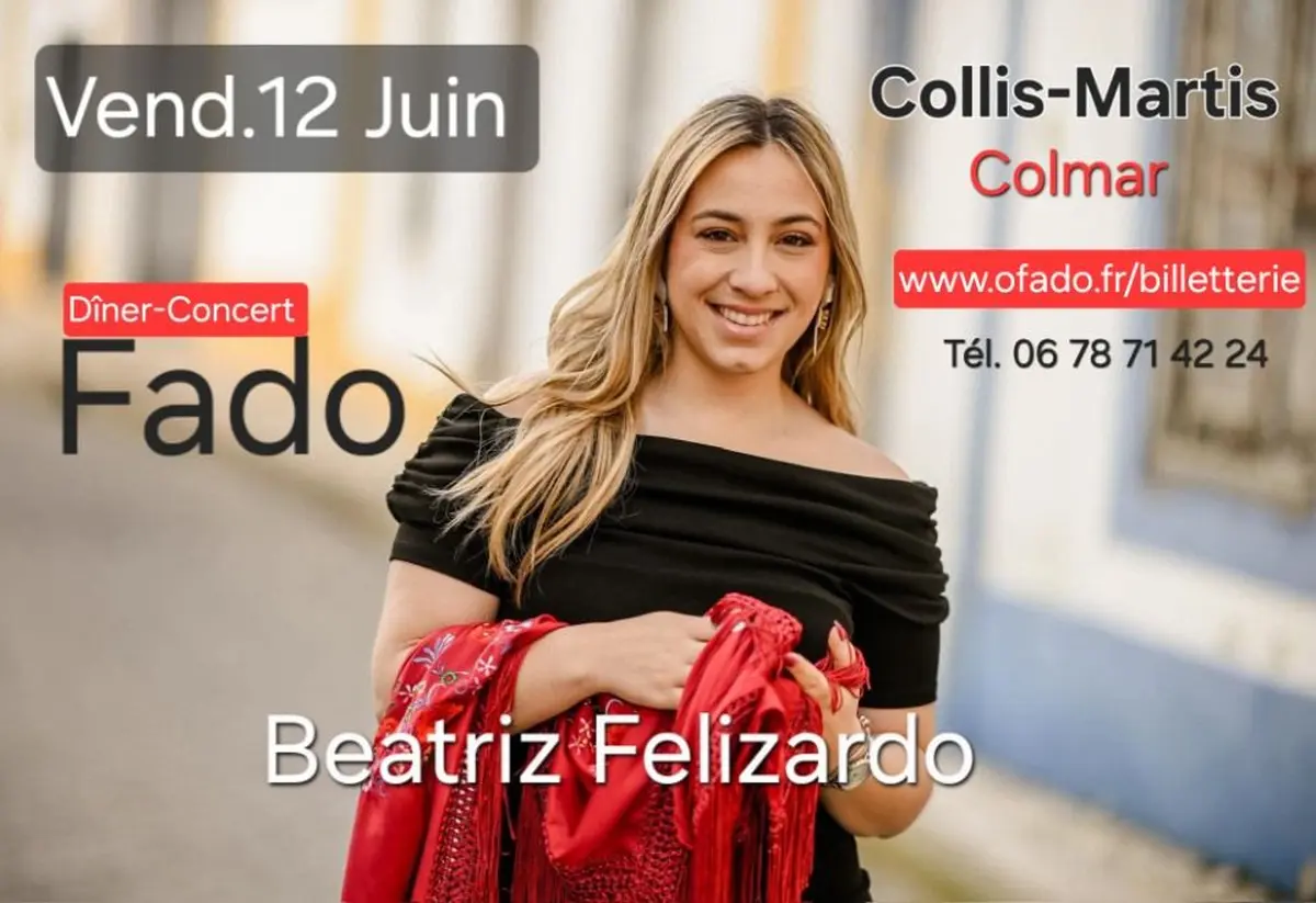 FADO - Grande Soirée Dîner-Concert avec Béatriz Felizardo 