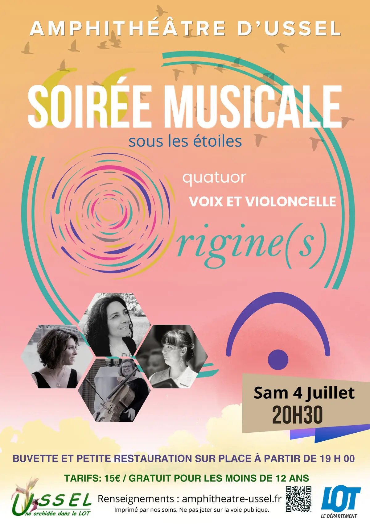 Concert sous les étoiles avec l'ensemble Origine(s)