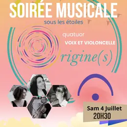 Concert sous les étoiles avec l'ensemble Origine(s)