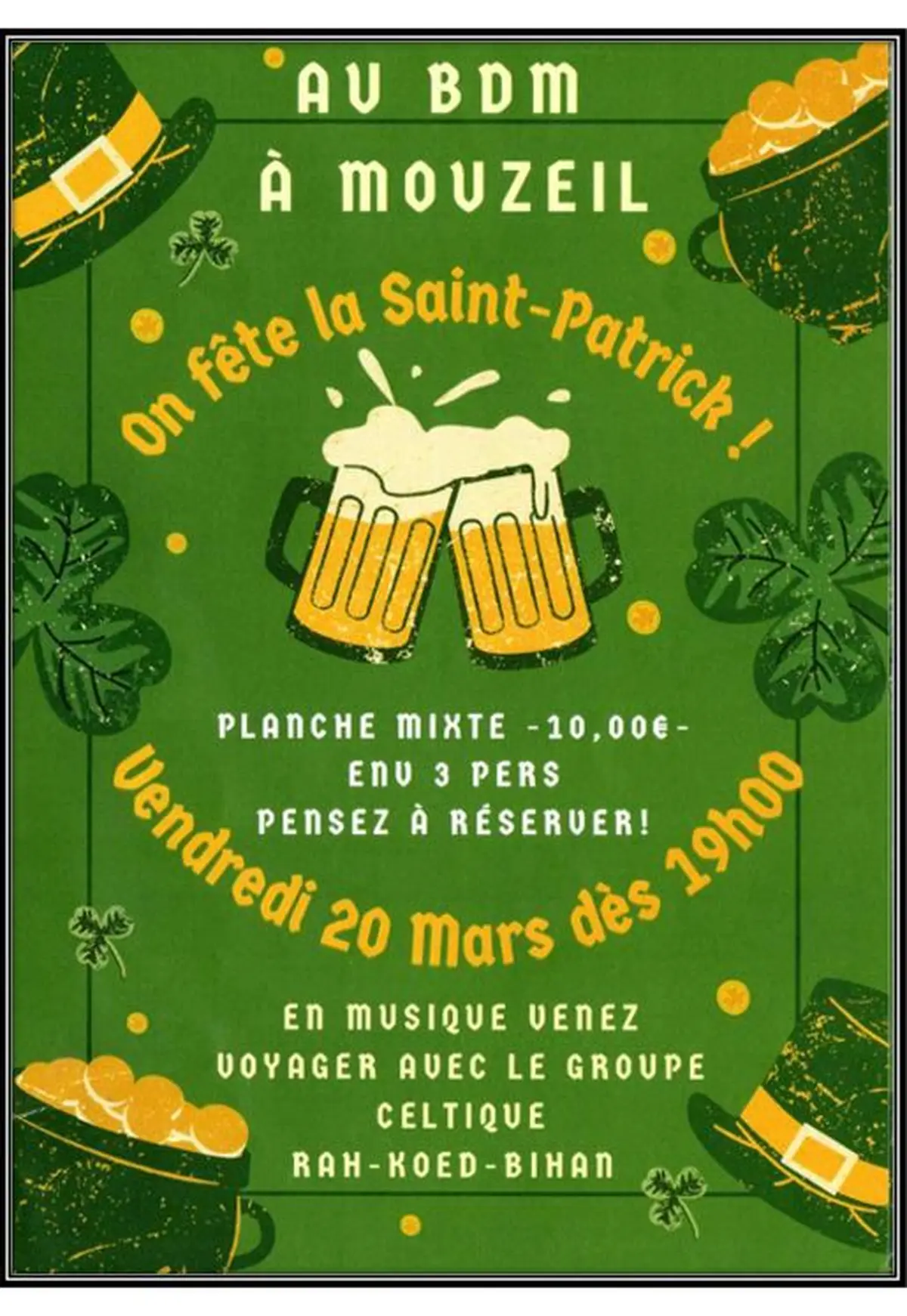 BDM - St Patrick 2026