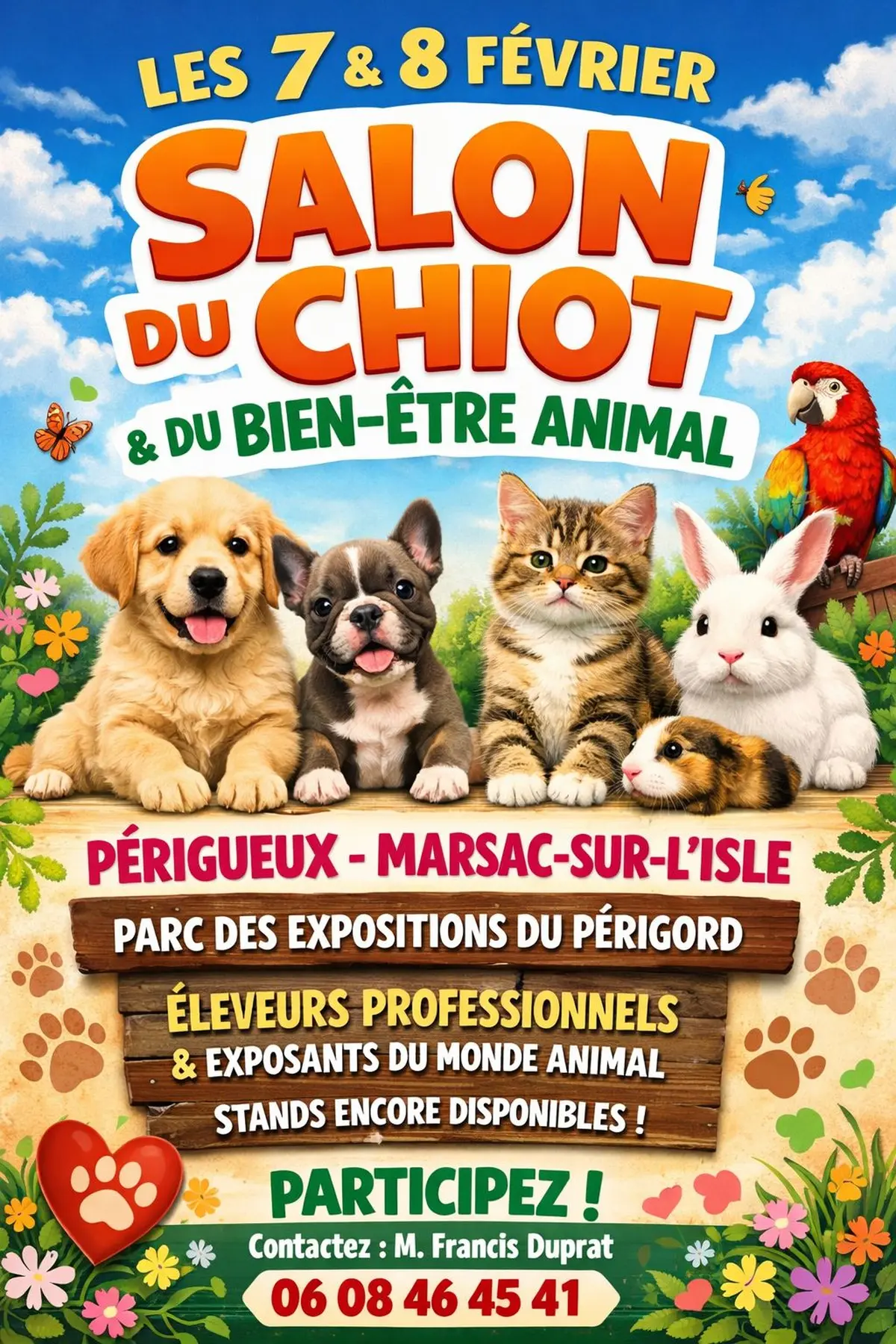 Salon du chiot et du bien -être animal 