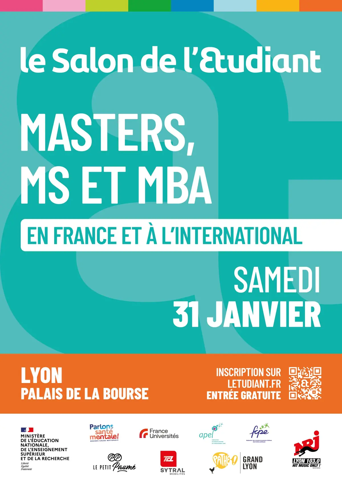 Le Salon masters et mastères spécialisés de Lyon