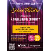 Soirée théâtre caritative