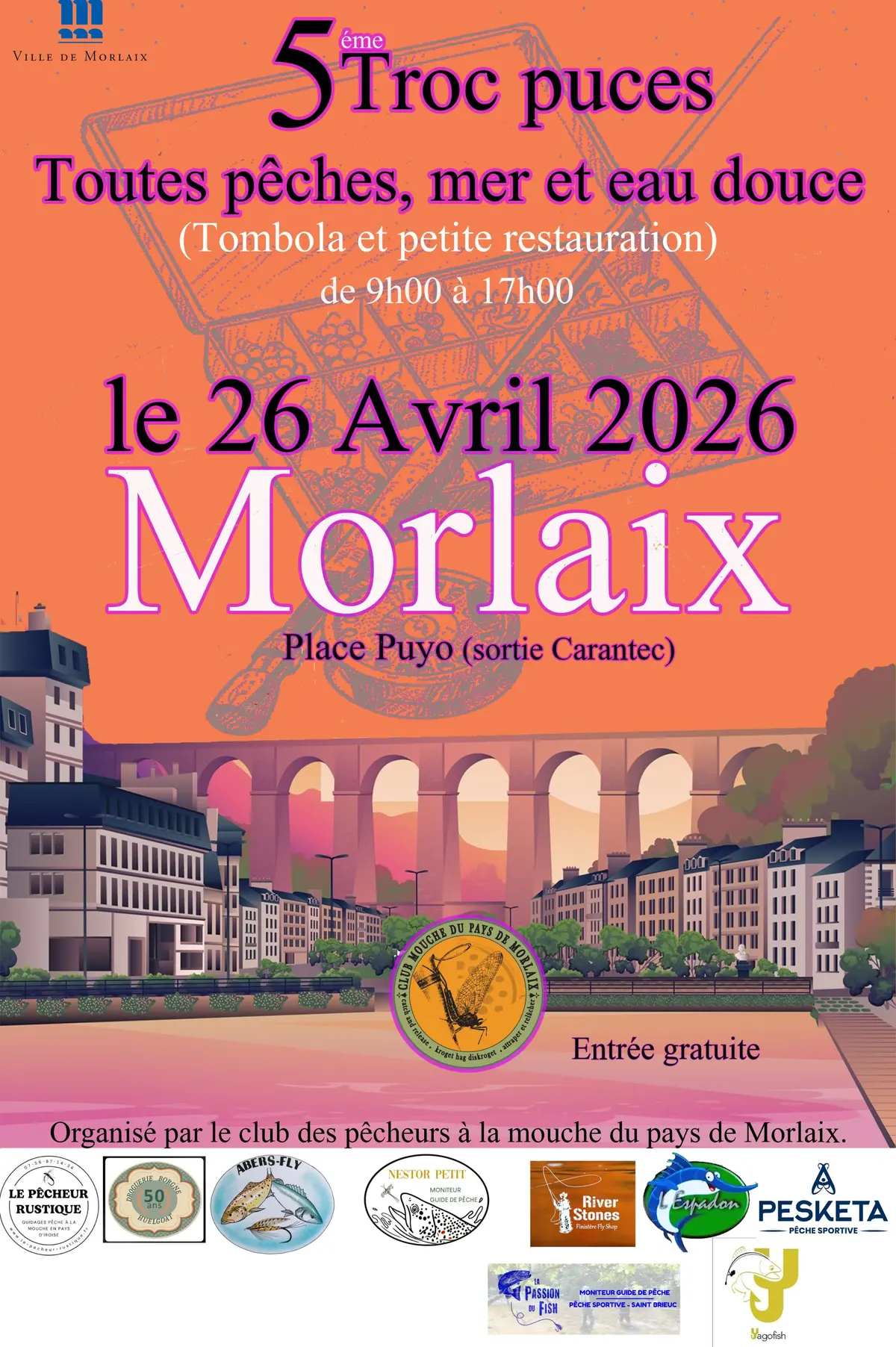 Troc puces toutes pêches eau douce et eau de mer