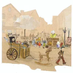 Brocante collection vide-grenier de Saint-Nectaire jour de la Pentecôte