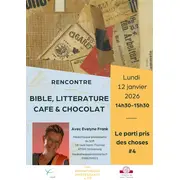 Bible, littérature, café et chocolat. Le parti pris des choses #4 avec E. Frank 