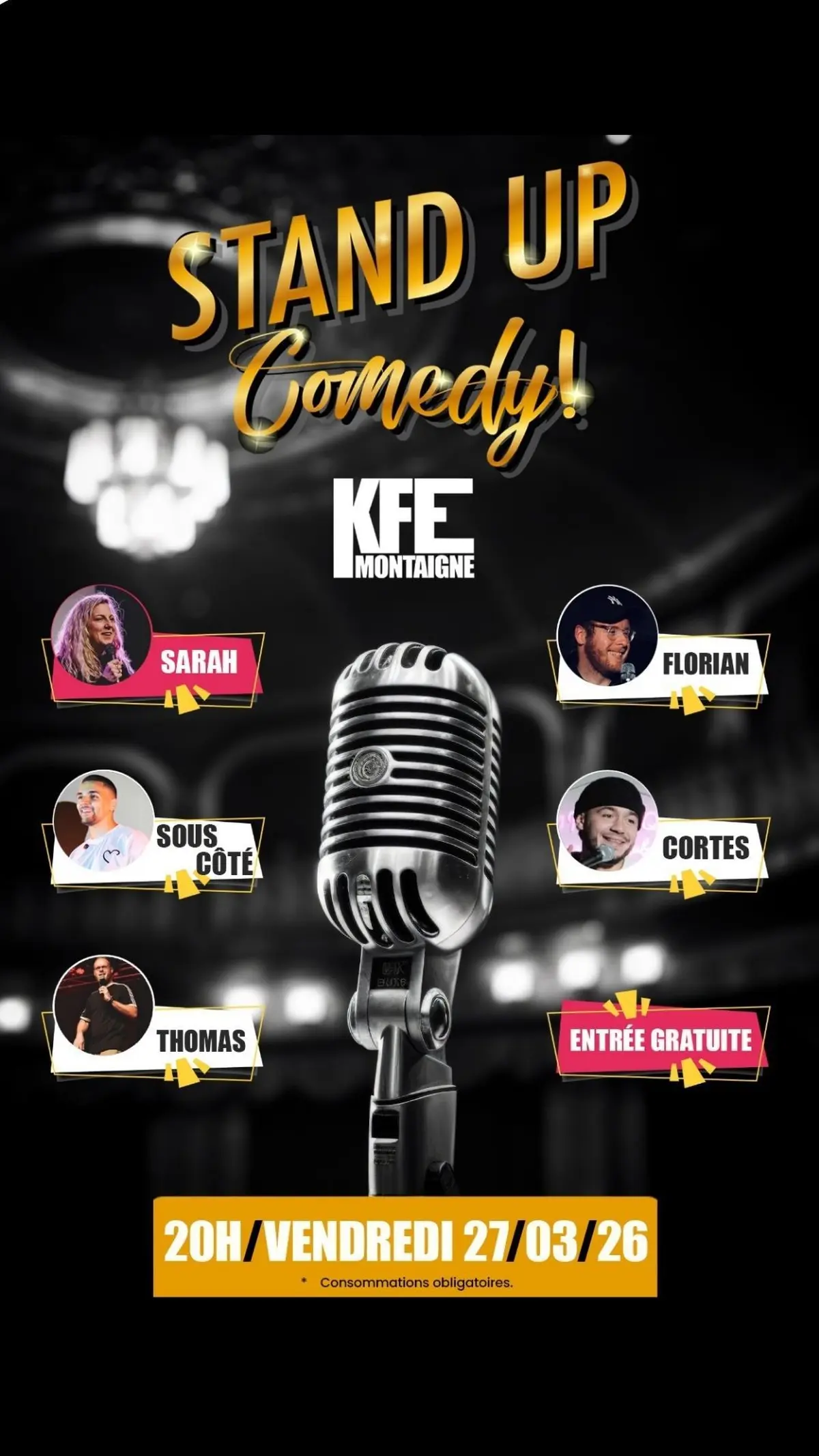 Stand UP  KFE Montaigne