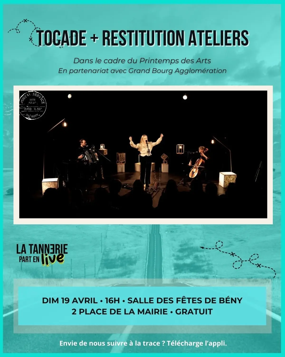 Dans le cadre du Printemps des Arts: Tocade + Restitutions ateliers 
