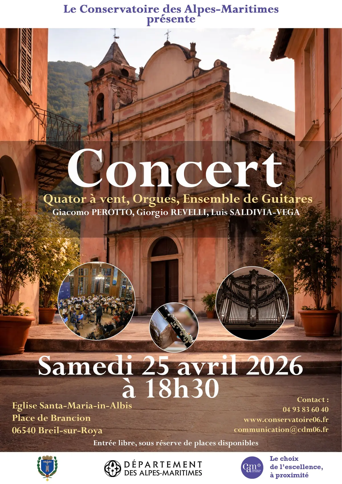 Soirée musicale à Breil-sur-Roya