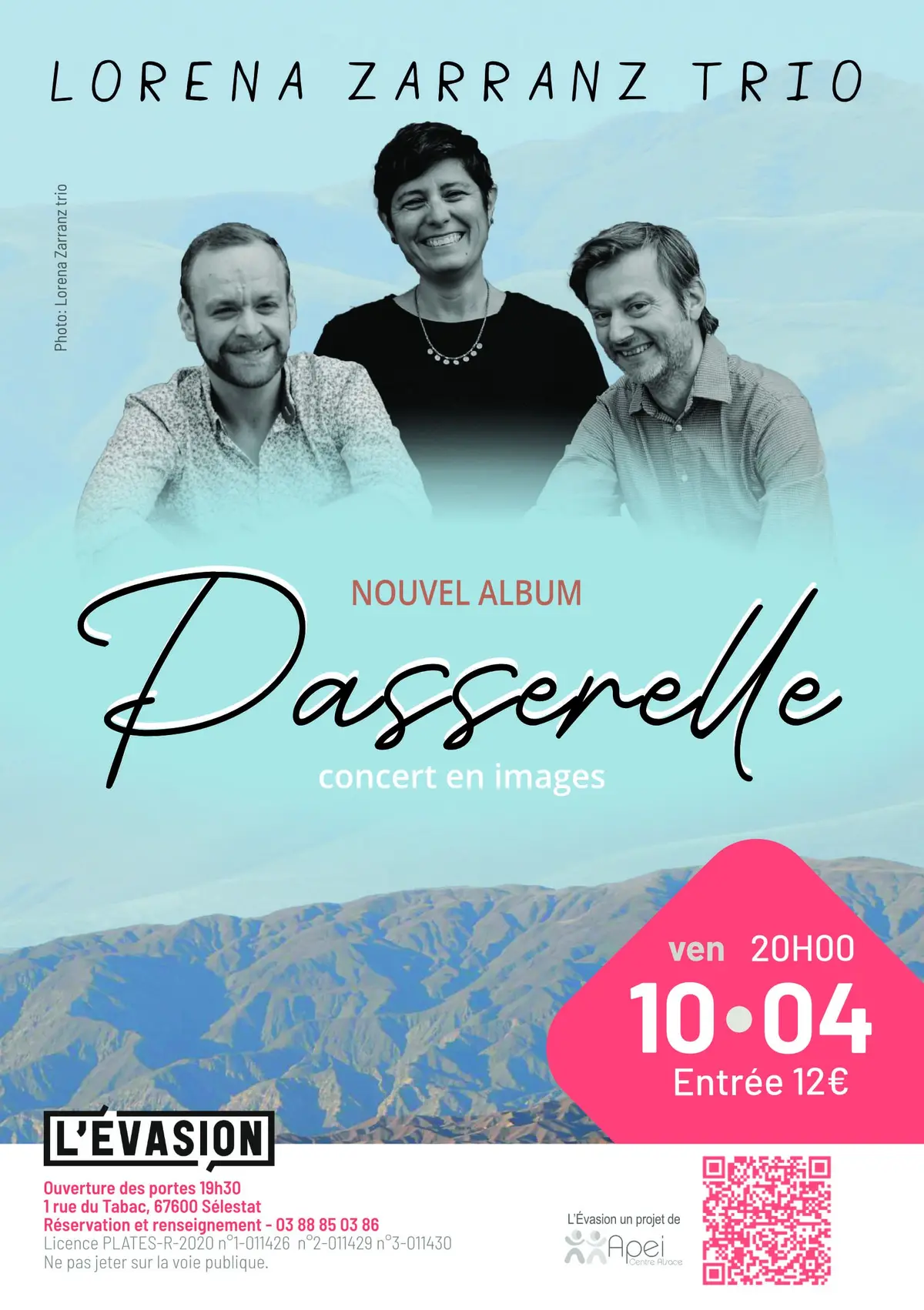 Lorena Zarranz Trio la passerelle