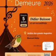 Musique en la demeure - Didier BUISSON et ses accordéons