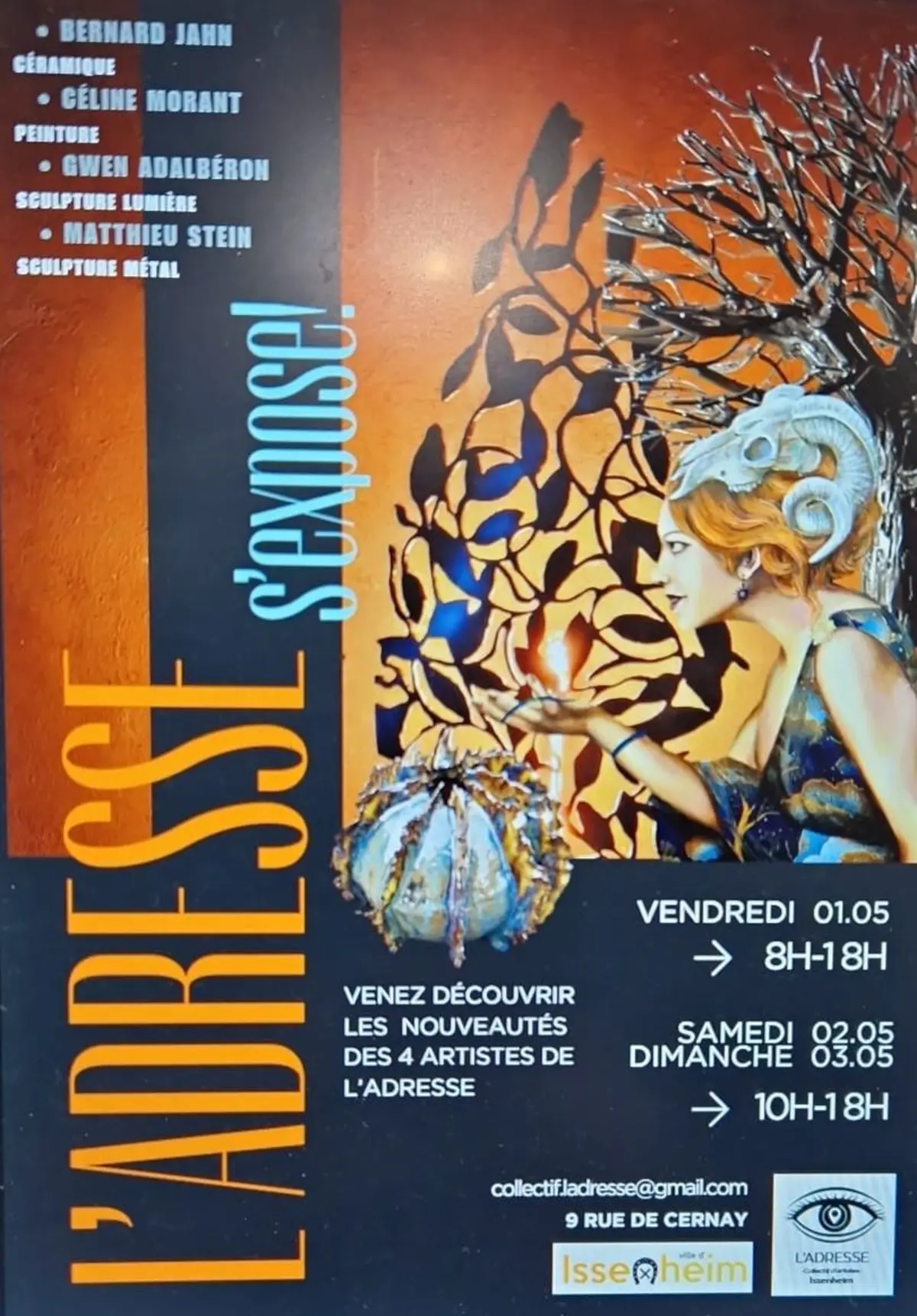 L’ADRESSE s’expose!