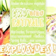 Cours de CRUsine vegan & ss.glu. Techniques & Saveur