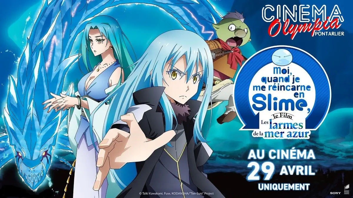 Moi quand je me réincarne en Slime, les larmes de la mer azur - Ciné Manga