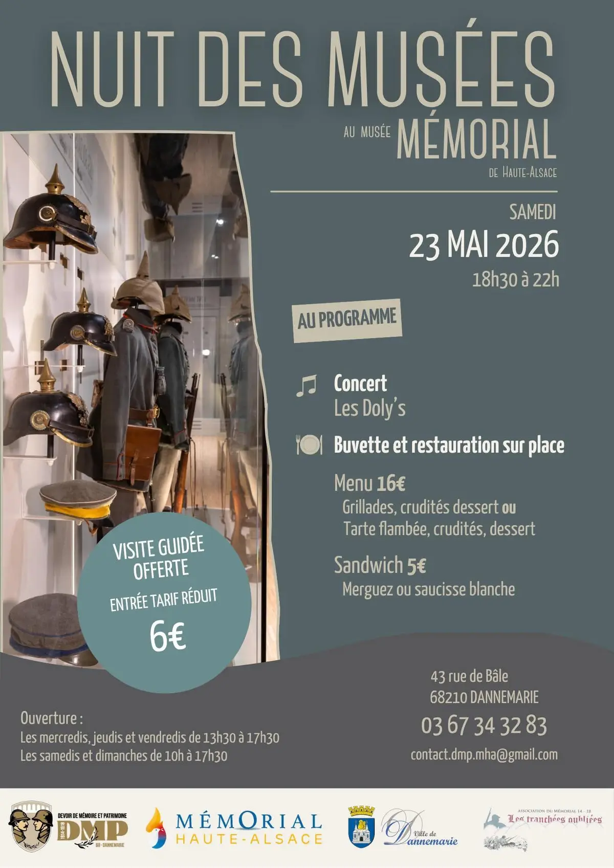 Nuit des Musées au Mémorial de Haute-Alsace 