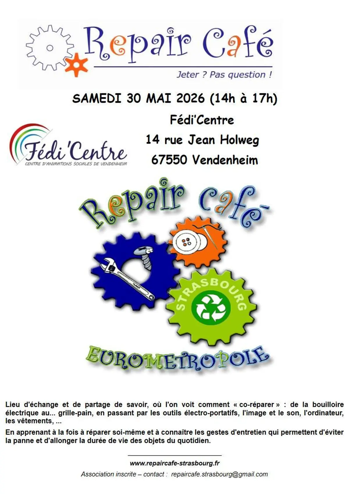 Repair Café (café réparation)