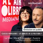 Tournage de l'émission Mediapart : à l'air libre