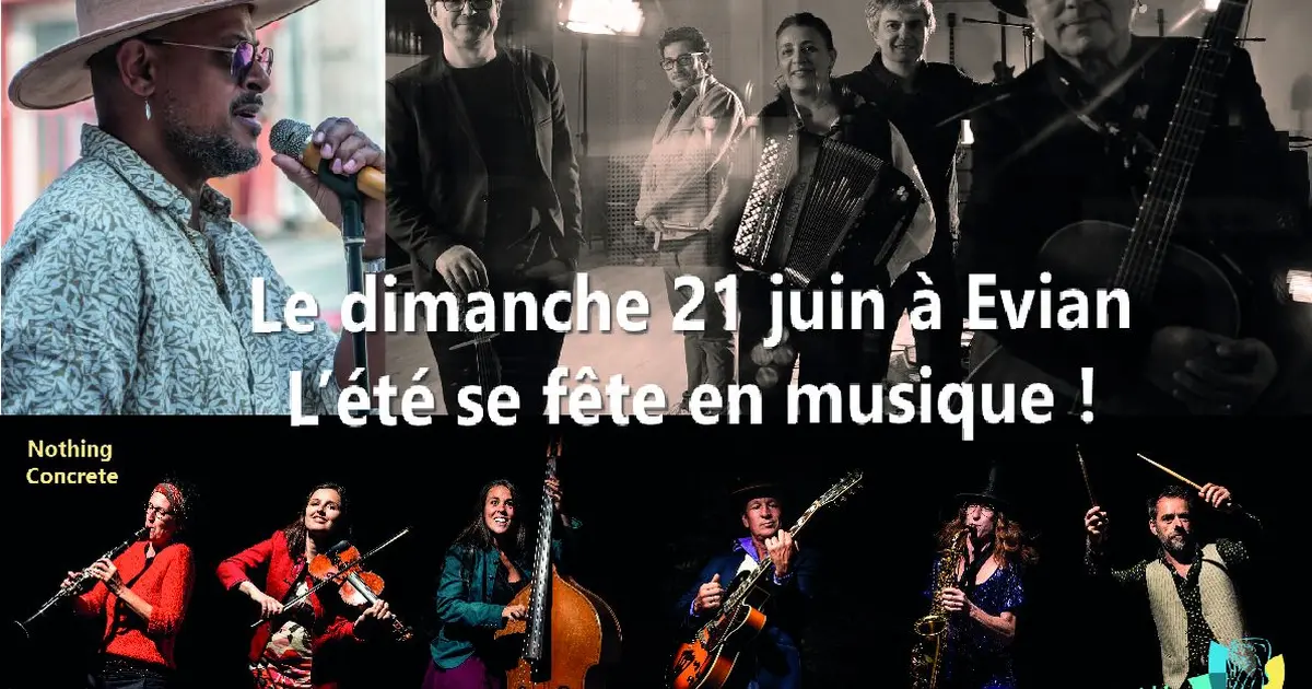 Fête de la musique 2026 à Evian