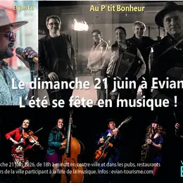 Fête de la musique 2026 à Evian