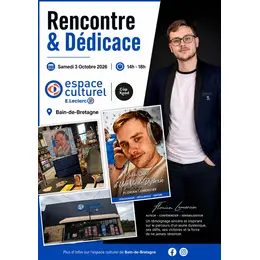 Rencontre & Dédicace : Florian Lemercier à Bain-de-Bretagne.