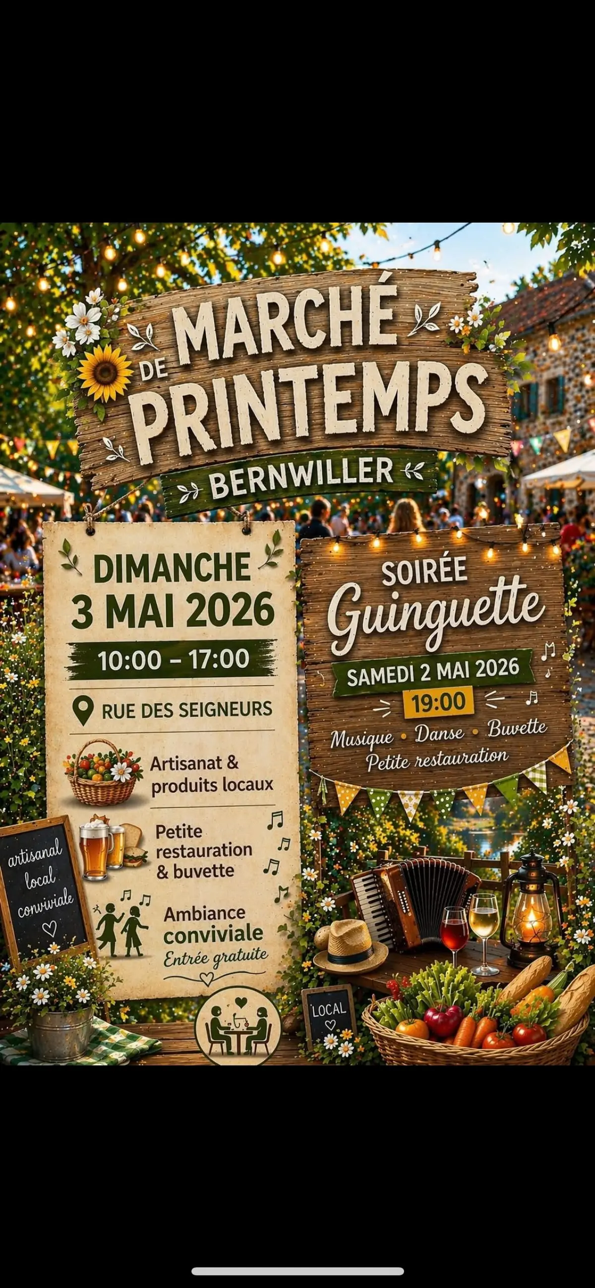 Marché de printemps 