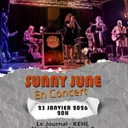 Concert Sunny June avec A l'EST Au Journal Kehl Vendredi 23 Janvier ROCK/BLUES