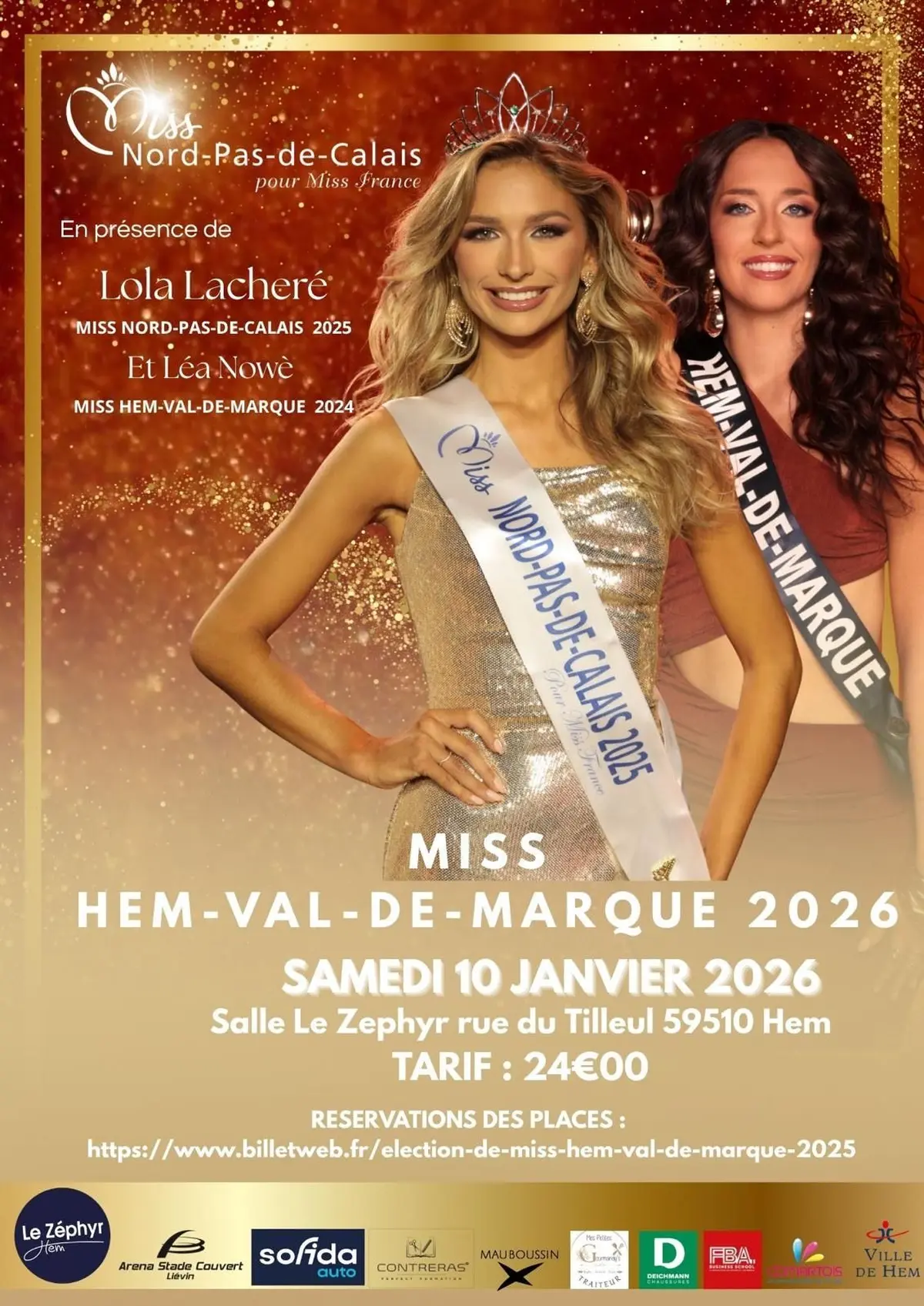 Éléction miss Hem Val de Marque 2026