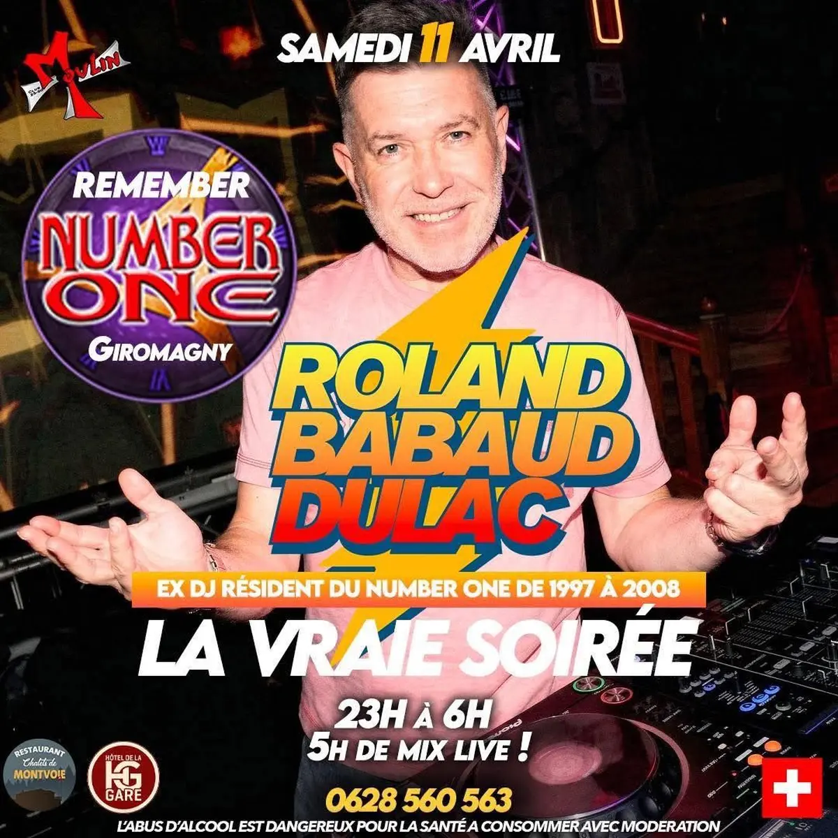 Remember Number One Acte 2 - 11 Avril 2026 - DJ Roland Babaud-Dulac
